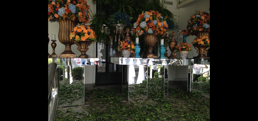 Country Style Wedding Buffet Colonial SP